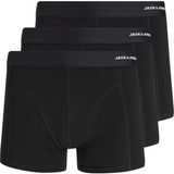 Jack & Jones 3'lü Bambu Boxer Paketi - Siyah
