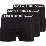 Jack & Jones 3'lü Boxer Paketi - 4XL - Siyah