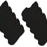 JACK & JONES ACCESSORIES Erkek JACBASIC MULTI SHORT SOCK 10 PACK NOOS Çorap, Siyah, Tek Beden