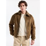Jack & Jones Açık Kahve Erkek Mont 12282444_JPRCCLUKE Bomber Jacket Sn