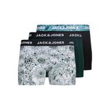 Jack & Jones Adrian Flower Erkek 3'lü Boxer (12283382-PGRV)