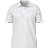 Jack & Jones Armalı Erkek Polo Yaka Tişört 12237839 - Beyaz - 2XL