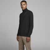 Jack & Jones Balıkçı Yaka Kazak-Emil 12157417 Black Siyah