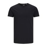 Jack & Jones Basic O Neck Tee S/S Noos Erkek Üst Ve T-Shirt, Siyah (Siyah C-N10), S (Üretici Ölçüsü: S)