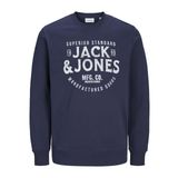 Jack & Jones Baskılı Erkek Çocuk Lacivert Sweatshırt 12259862