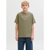 Jack & Jones Baskılı Erkek Çocuk T-Shirt, 12 Yaş, 5003340924, Yeşil, Erkek Çocuk