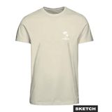 Jack & Jones Baskılı Erkek Çocuk T-Shirt, 12 Yaş, 5003340946, Krem, Erkek Çocuk