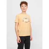 Jack & Jones Baskılı Somon Erkek Çocuk T-Shirt Jjelogo Tee Ss Neck 2 Col 23/24 Noo - 10 Yaş