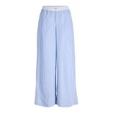 JACK & JONES Bayan Jxcaro Mw Poplin Pantolon WVN, Hydrangea, L