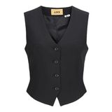 JACK & JONES Bayan Jxellis Waistcoat TLR takım elbise yeleği, Siyah, M