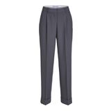 JACK & JONES Bayan Jxmary Pleat Fu Mw Pant TLR Noos Pantolon, Asfalt, 27W / 30L
