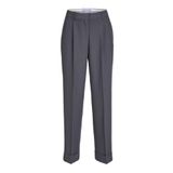 JACK & JONES Bayan Jxmary Pleat Fu Mw Pant TLR Noos Pantolon, Asfalt, 30W / 30L