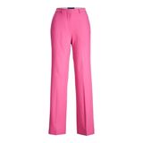 JACK & JONES Bayan Jxmary Reg Hw Pant PNT Noos Pantolon, Kırmızı, 27W / 32L