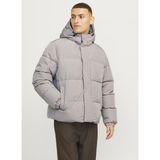 Jack & Jones Bej Erkek Mont 12256974_JJEBRADLEY Puffer Hood Sn - XL