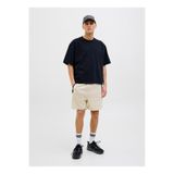 Jack & Jones Bej Erkek Normal Bel Normal Kalıp Sweat Şort 12273304_JPSTGORDON FUSION SWEAT SH