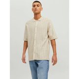 Jack & Jones Bej Erkek T-Shirt Gömlek