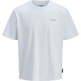 Jack & Jones Beyaz Erkek Çocuk Baskılı T-Shirt 12294162 - 12 Yaş