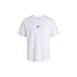Jack & Jones Beyaz Erkek Çocuk Baskılı T-Shirt 12297506