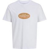 Jack & Jones Beyaz Erkek Çocuk Baskılı T-Shirt 12298345 - 10 Yaş