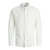 Jack & Jones Beyaz Erkek Çocuk Gömlek Jjelinen Blend Shırt Ls Sn Jnr