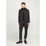 Jack & Jones Bisiklet Yaka A-Form Fit Siyah Erkek Kazak 12257773_JJEPERFECT KNIT HALF ZIP S