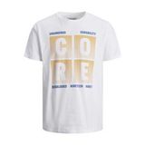 Jack & Jones Bisiklet Yaka Baskılı Tişört