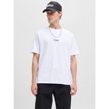 Jack & Jones Bisiklet Yaka Beyaz Erkek T-Shirt 12278787_JJESOHO Tee Ss Crew Neck N - 2XL