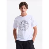 Jack & Jones Bisiklet Yaka Beyaz Erkek T-Shirt 12288083_JPRBLUZACK Ss Tee Fst - M