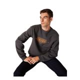 Jack & Jones Bisiklet Yaka Gri Erkek Sweatshirt 12275175-JORKEN SWEAT CREW NECK, S