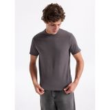 Jack & Jones Bisiklet Yaka Gri Erkek T-Shirt 12283659_JORSTYLING Icon Tee Ss Cn - M