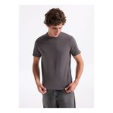 Jack & Jones Bisiklet Yaka Gri Erkek T-Shirt 12283659_JORSTYLING Icon Tee Ss Cn