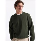 Jack & Jones Bisiklet Yaka Koyu Yeşil Erkek Sweatshırt 12279677_JJGRADY SWEAT CREW NECK