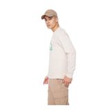 Jack & Jones Bisiklet Yaka Krem Erkek Sweatshirt 12261183-jcoarea Sweat, 2XL