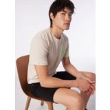 Jack & Jones Bisiklet Yaka Krem Erkek T-Shirt JCOGREGORY TEE SS CREW NECK EXC