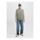 Jack & Jones Bisiklet Yaka Normal Bej Erkek Kazak 12278816_JJEDOVER KNIT CREW NECK SN