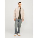 Jack & Jones Bisiklet Yaka Regular Fit Haki Erkek Kazak 12258407_JJECOOPER Knıt Crew Neck N - M