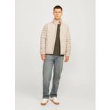 Jack & Jones Bisiklet Yaka Regular Fit Haki Erkek Kazak 12258407_JJECOOPER KNIT CREW NECK N