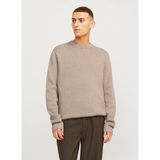 Jack & Jones Bisiklet Yaka Relaxed Kahve Erkek Kazak 12259666_JPRBLAMILANO Stıtch Knıt C - XL