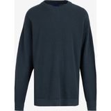 Jack & Jones Bisiklet Yaka Relaxed Koyu Gri Erkek Kazak 12261771_JORSCOTT Knıt Crew Neck - 2XL