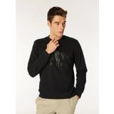 Jack & Jones Bisiklet Yaka Siyah Erkek Sweatshırt Exc 12275173_JCOPOINT Sweat Crew