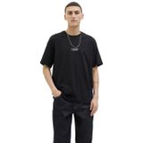 Jack & Jones Bisiklet Yaka Siyah T-Shirt, M, 12278787, Black, Erkek