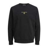 Jack & Jones, Bisiklet Yaka Sweatshirt, Siyah, Erkek, M
