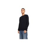 JACK & JONES Bisiklet Yaka Sweatshirt, XXL, 12208182, Siyah, erkek