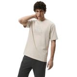 Jack & Jones Bisiklet Yaka T-Shirt, M, 5003350749, Ekru, Erkek