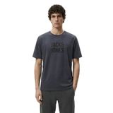 Jack & Jones Bisiklet Yaka T-Shirt, M, 5003350755, Gri, Erkek
