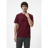 Jack & Jones Bisiklet Yaka T-Shirt, S, 5003350754, Bordo, Erkek