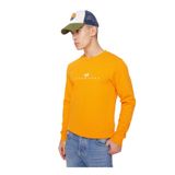 Jack & Jones Bisiklet Yaka Turuncu Erkek Sweatshırt 12261180_JORSILVERLAKE SWEAT CREW, M, 5003078548