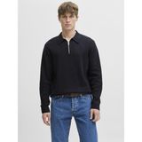 Jack Jones Blamılano Polo Yaka Relax Fit Erkek Kazak 12281743 - Lacivert - XL