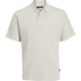 Jack Jones Blatrent Polo Yaka Erkek Tişört 12275090 - Bej - XL