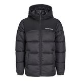 JACK & JONES Boy Kapitone Ceket Junior, Siyah, 140